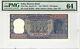 India Reserve Bank 100 Rupees 1962-67, Wmk Ashoka Column PMG 64 Choice UNC
