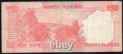 India Rs. 20/- Banknote MASSIVE MISPRINT ERROR