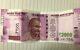 Indian Currency Of 2000 Rupees Note End With 786