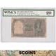 Indian Five Rupees 1947 Rare D80 353343