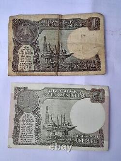 Indian Old Banknotes One Rupees, Most Popular Currency in India