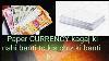 Indian Paper Currency Kis Material Se Banti Hai