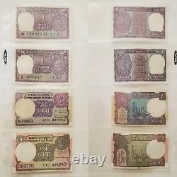 Indian Rupee Currency & coin set of 26 Currency Dates1954 to 2018, 12 coins