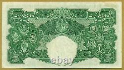 Malaya British Administration. 1941 5 Dollars. P 12. Nice grade
