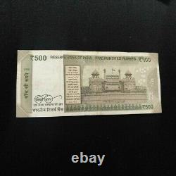 New Indian Currency Of 500 Rupees Note With Serial Unique Number 000100