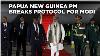 Pm Modi Live Papua New Guinea Pm Touches Feet Of His Indian Counterpart In Special Gesture