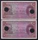 Portugal India Banknote 2 X 100 Rupias Running Numbers P39 1945