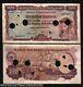 Portuguese India 300 Rupees P44 1959 Portugal Indian Ship Rare Punch Hole Note
