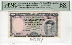 Portuguese India GOA 1000 Escudos SPECIMEN Banco Ultramarino 1959 P# 46s PMG 53