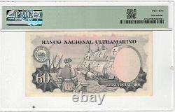 Portuguese India GOA 1000 Escudos SPECIMEN Banco Ultramarino 1959 P# 46s PMG 53
