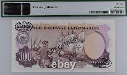 Portuguese India GOA 300 Escudos SPECIMEN Banco Ultramarino 1959 #p44s PMG 55