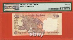 RARE RS. 10 STAR REPLACEMENT With MAJOR DIFFERENT PREFIX ERROR PMG 65 EPQ