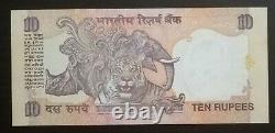 Rare India 10 Rupees Banknote Solid Number Solid Prefix 99D 111111