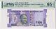 Reserve Bank India 100 Rupees 2019 Solid S/No 888888 PMG 65EPQ