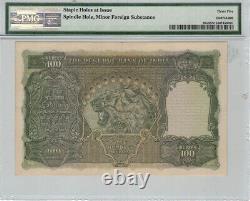 Reserve Bank India 100 Rupees Madras 1937 P# 20n Sign. J. B. Taylor PMG 35 NET