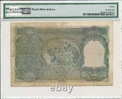 Reserve Bank India 100 Rupees ND(1937) Cawnpore PMG 20