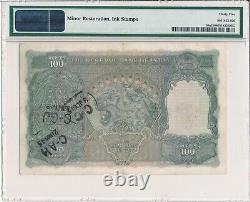 Reserve Bank India 100 Rupees ND(1937) PMG 35