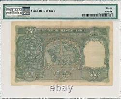Reserve Bank India 100 Rupees ND(1943) Lahore PMG 35