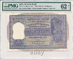 Reserve Bank India 100 Rupees ND(1962-67) PMG 62NET
