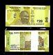 Rs 20/- India Banknote Latest Issue 000001 100 Serial Packet Gem Unc! UNIQUE