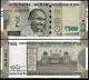 Rs 500/- India Banknote LATEST ISSUE Super Solid Number 8 888888 UNC