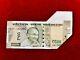Rs 500/-India Banknote Misprint/Error EXTRA PAPER LATEST ISSUE ULTRA Unique