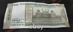 Rs 500 Note With Ending Number 786 from India