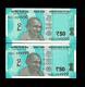 Rs 50/- India Banknote SOLID 999999 & 1000000 GEM UNC UNIQUE