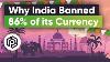 Why India Banned 86 Of Its Currency