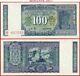(com) INDIA 100 RUPEE nd 1969 Prefix AA2 Commemorative Ghandi P 70a UNC